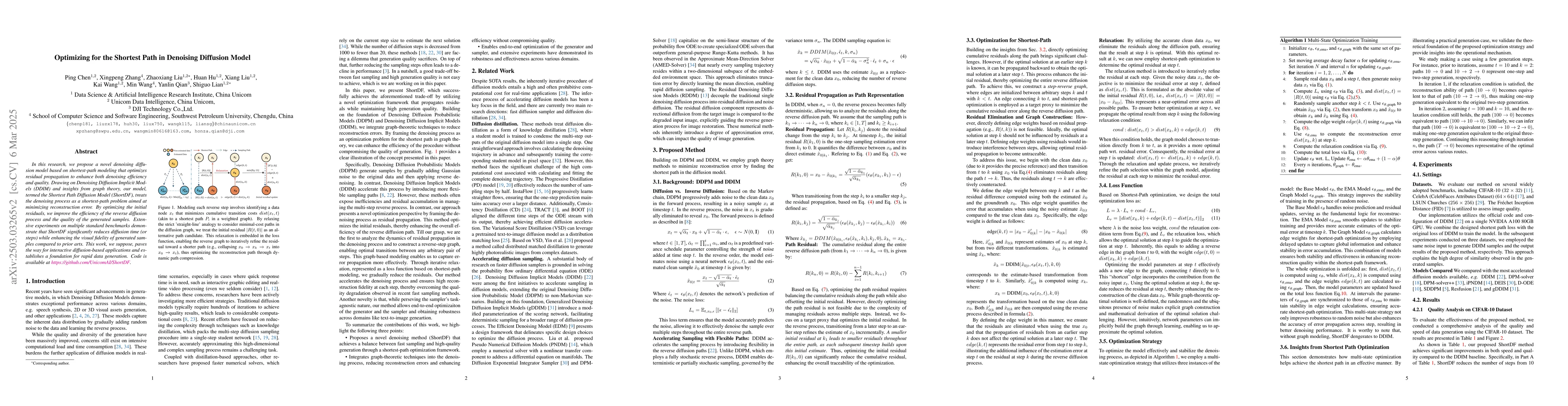 Thumbnail for Optimizing for the Shortest Path in Denoising Diffusion Model