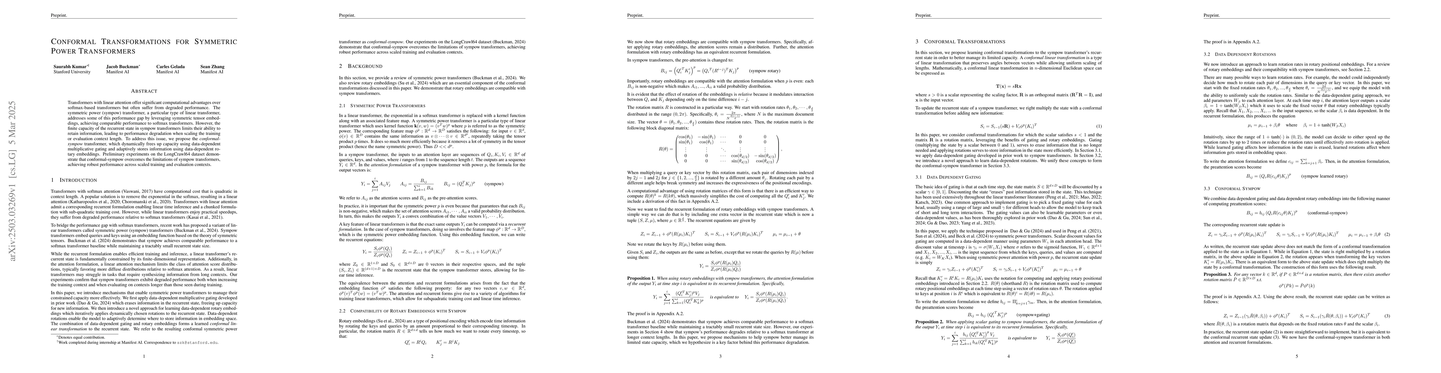 Thumbnail for Conformal Transformations for Symmetric Power Transformers