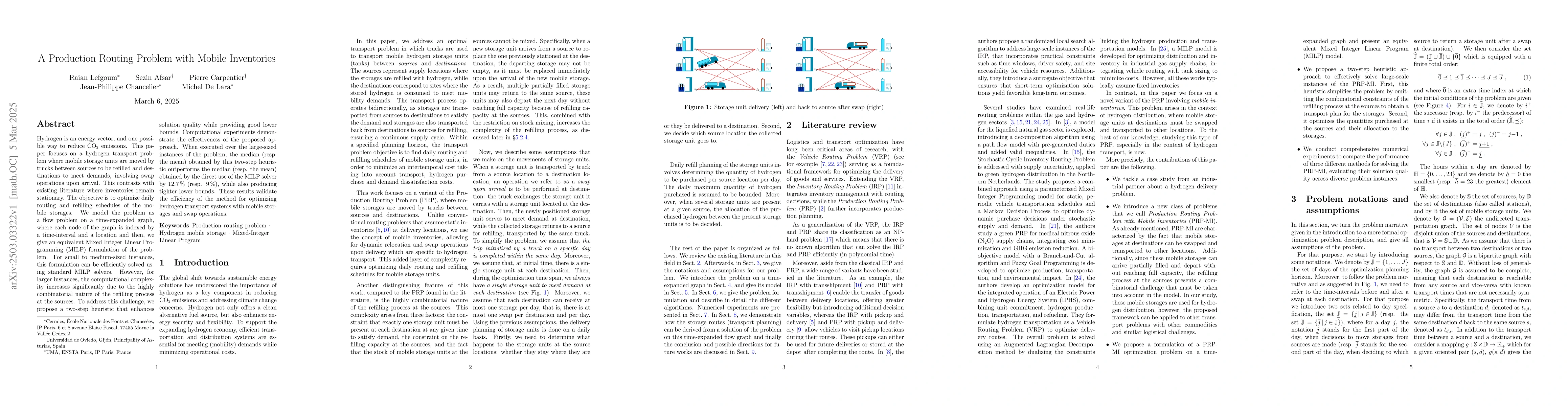 Thumbnail for A Production Routing Problem with Mobile Inventories