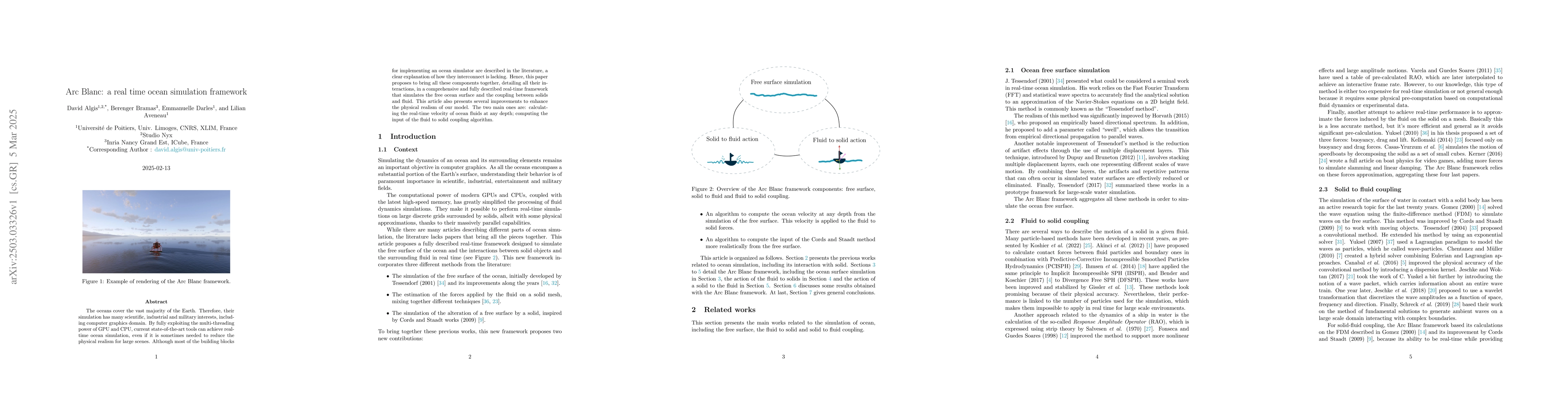 Thumbnail for Arc Blanc: a real time ocean simulation framework