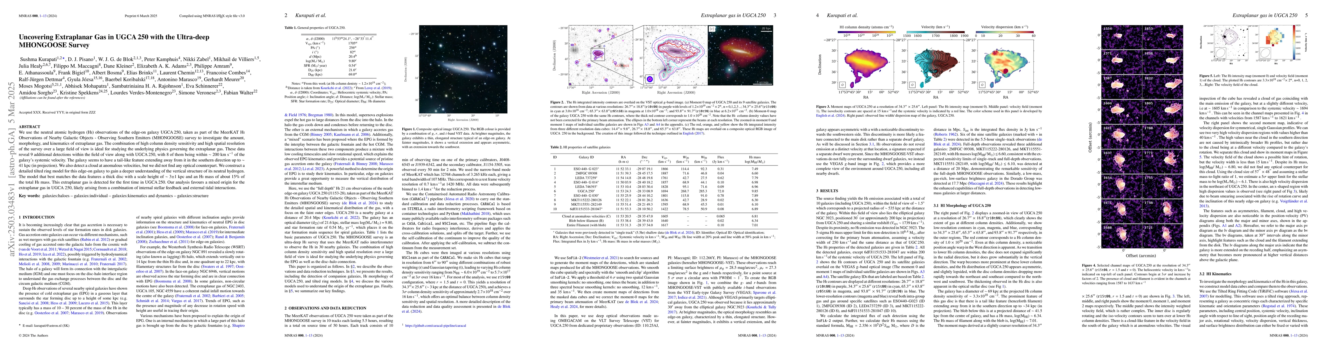 Thumbnail for Uncovering Extraplanar Gas in UGCA 250 with the Ultra-deep MHONGOOSE
  Survey