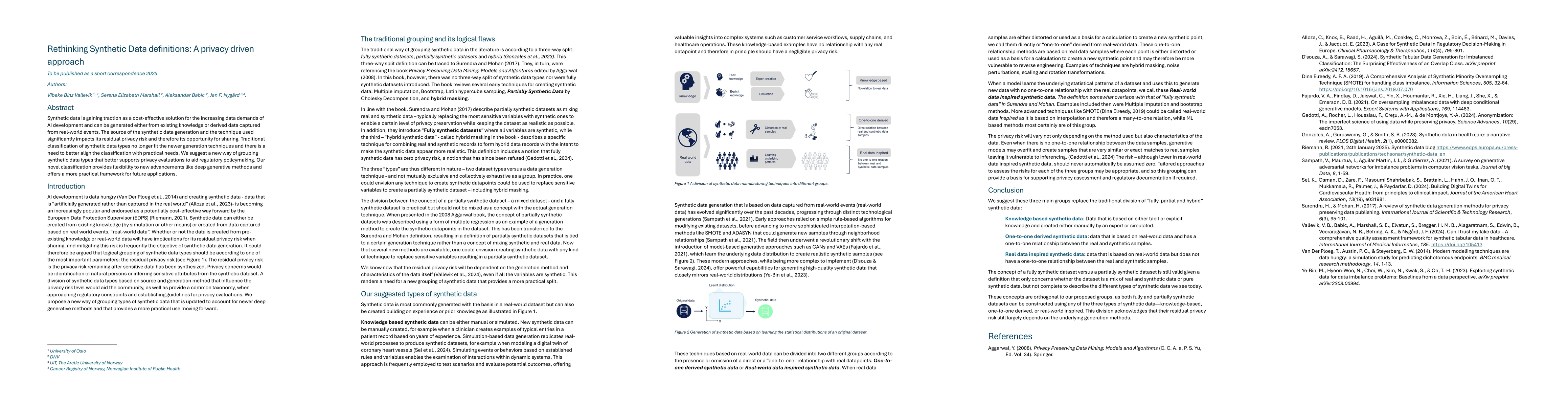 Thumbnail for Rethinking Synthetic Data definitions: A privacy driven approach
