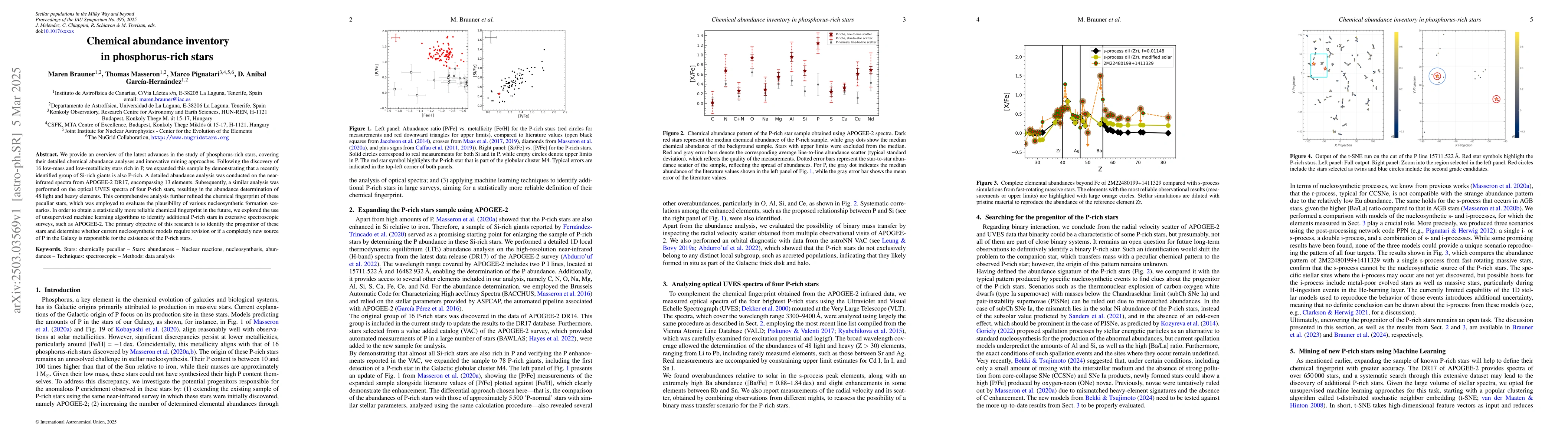 Thumbnail for Chemical abundance inventory in phosphorus-rich stars