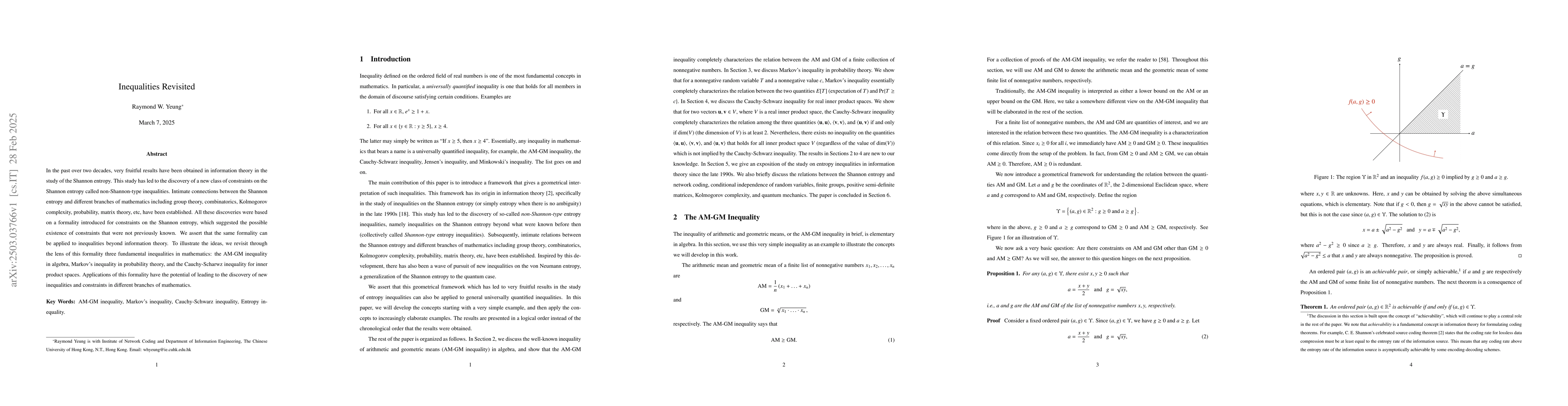 Thumbnail for Inequalities Revisited