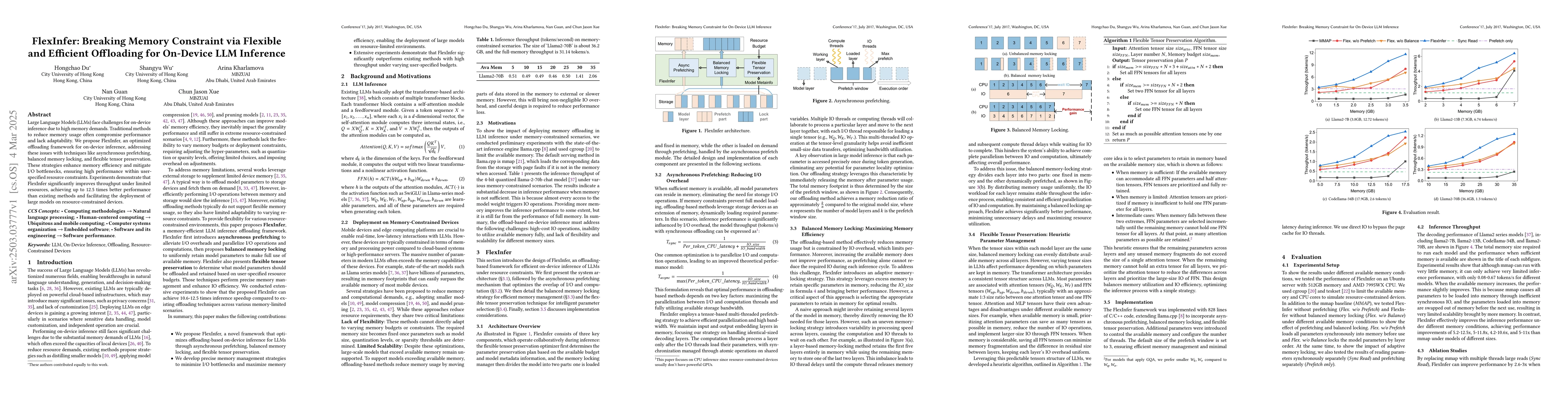 Thumbnail for FlexInfer: Breaking Memory Constraint via Flexible and Efficient
  Offloading for On-Device LLM Inference