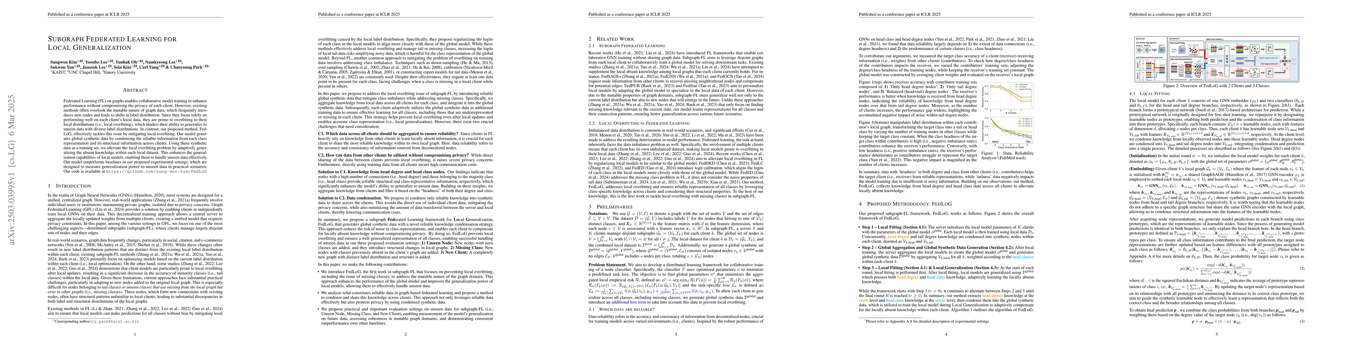 Thumbnail for Subgraph Federated Learning for Local Generalization