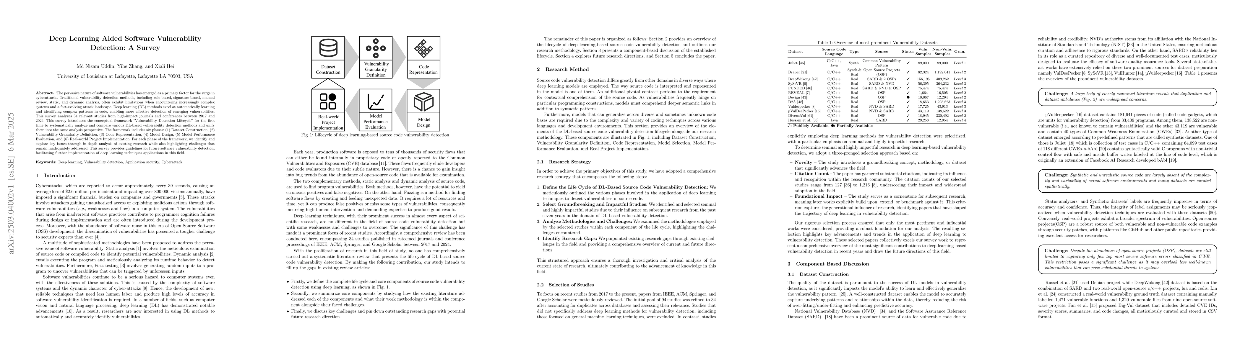 Thumbnail for Deep Learning Aided Software Vulnerability Detection: A Survey