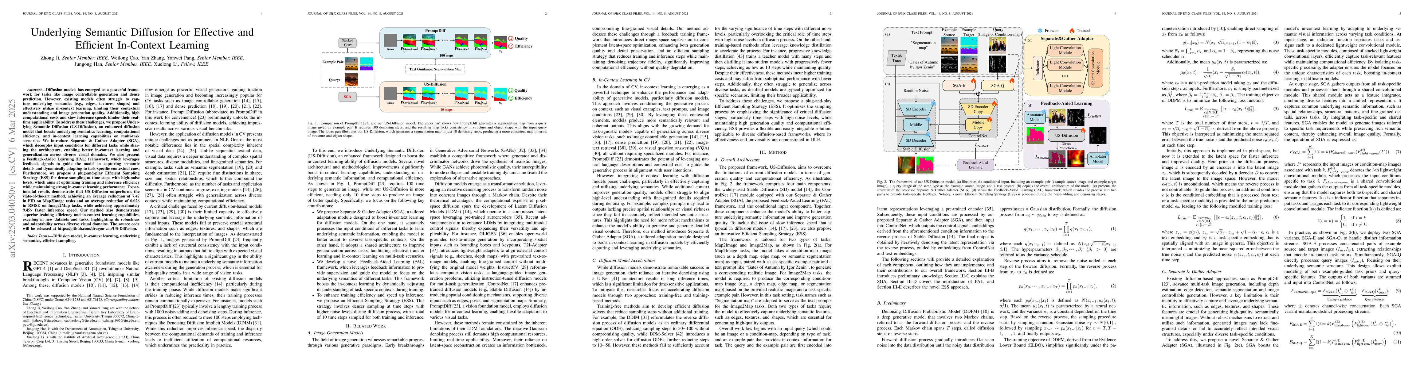 Thumbnail for Underlying Semantic Diffusion for Effective and Efficient In-Context
  Learning