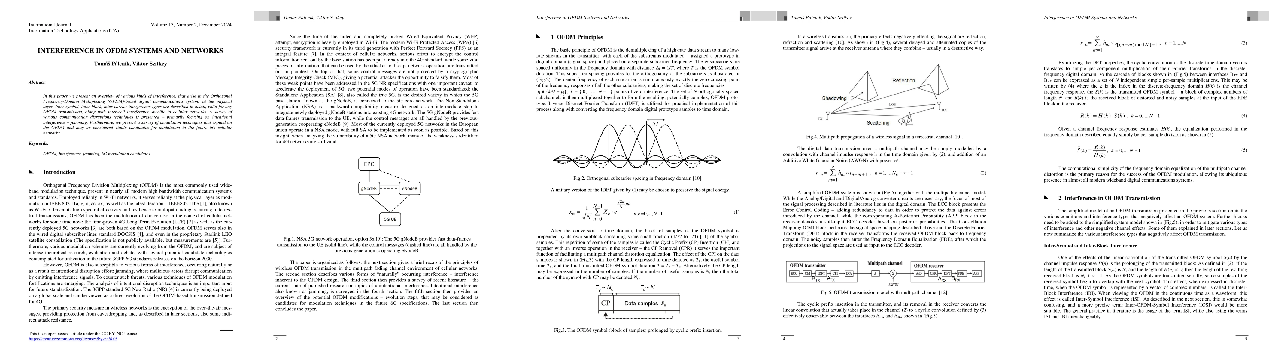 Thumbnail for Interference in OFDM Systems and Networks