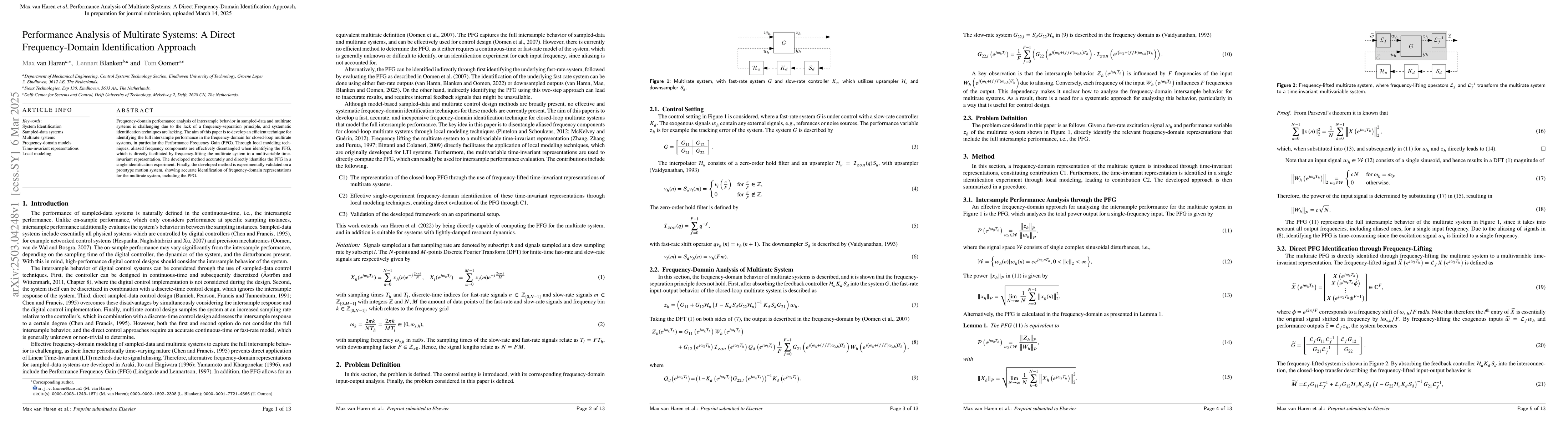 Thumbnail for Performance Analysis of Multirate Systems: A Direct Frequency-Domain
  Identification Approach