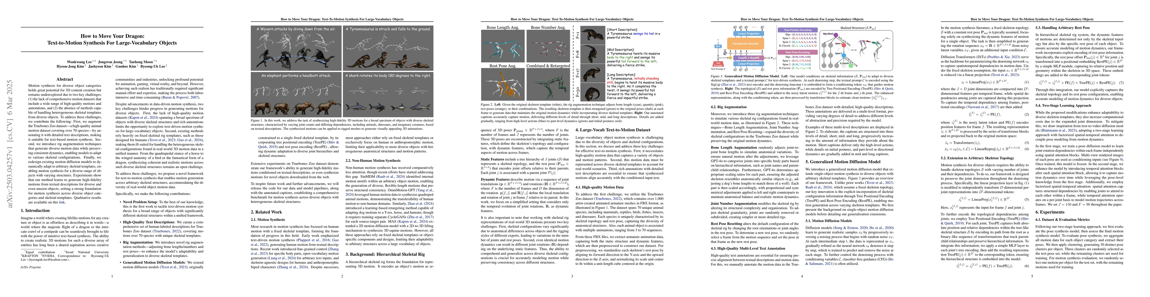 Thumbnail for How to Move Your Dragon: Text-to-Motion Synthesis for Large-Vocabulary
  Objects