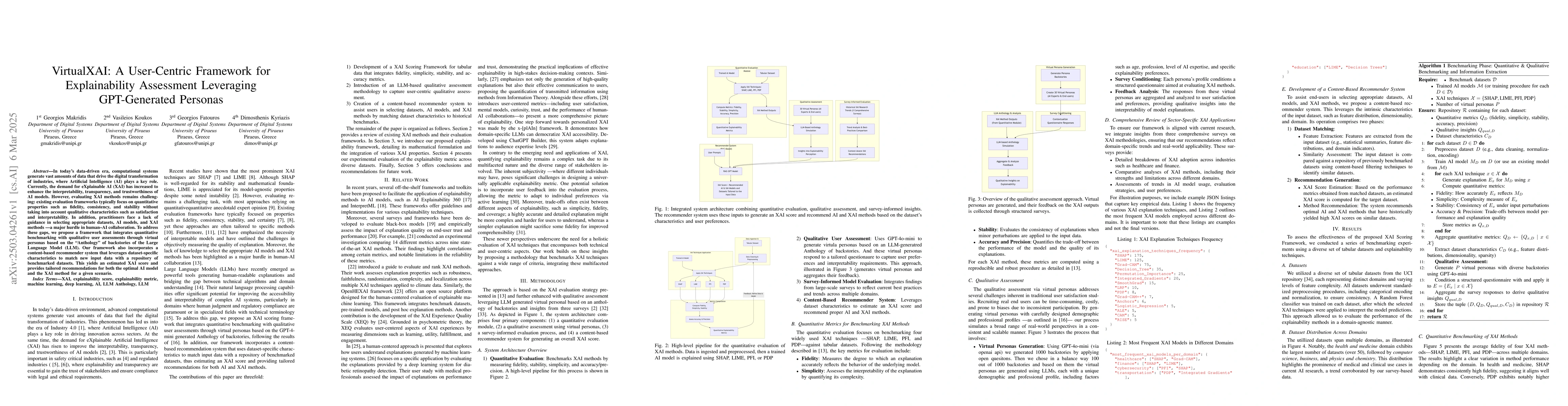 Thumbnail for VirtualXAI: A User-Centric Framework for Explainability Assessment
  Leveraging GPT-Generated Personas