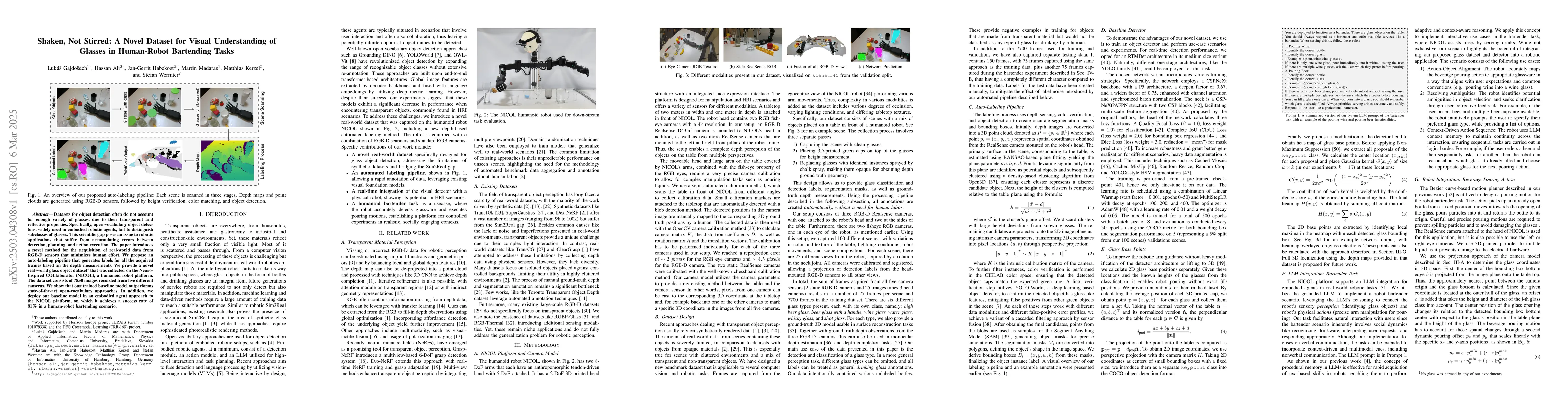 Thumbnail for Shaken, Not Stirred: A Novel Dataset for Visual Understanding of Glasses
  in Human-Robot Bartending Tasks