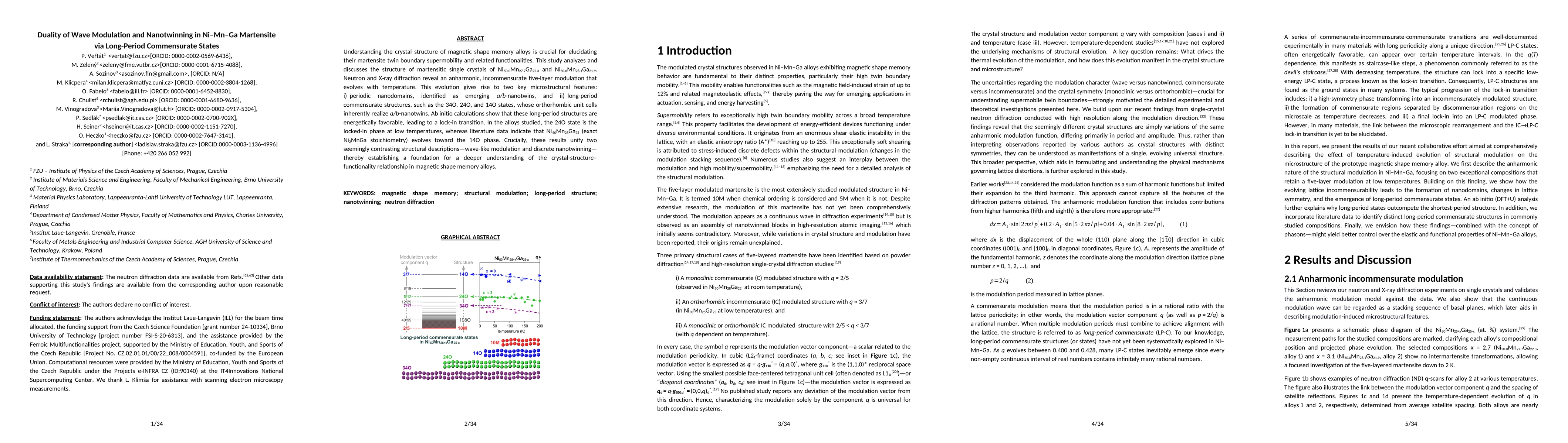 Thumbnail for Duality of Wave Modulation and Nanotwinning in Ni-Mn-Ga Martensite via
  Long-Period Commensurate States