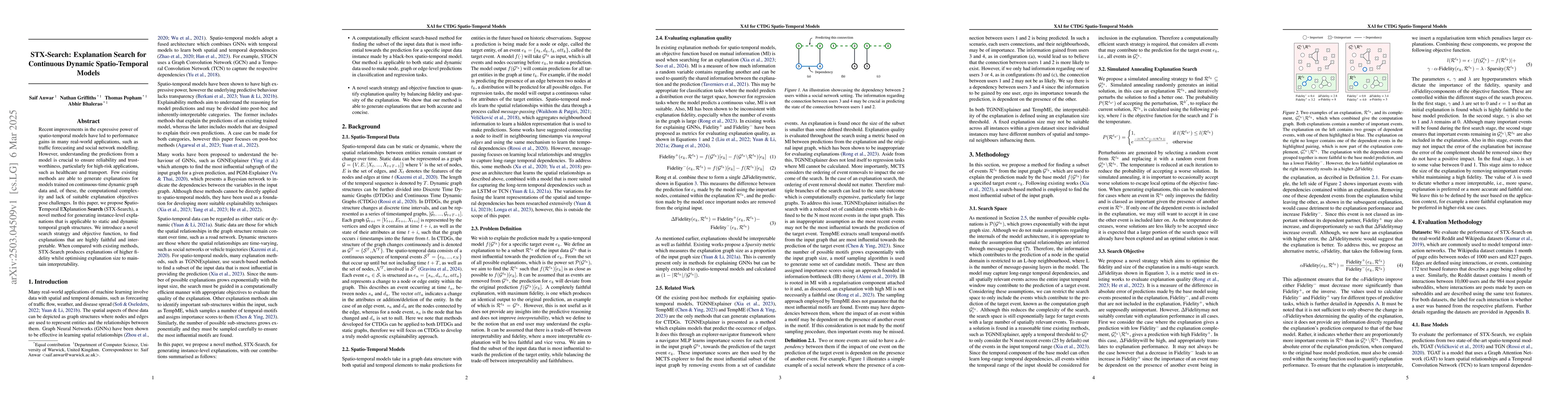 Thumbnail for STX-Search: Explanation Search for Continuous Dynamic Spatio-Temporal
  Models