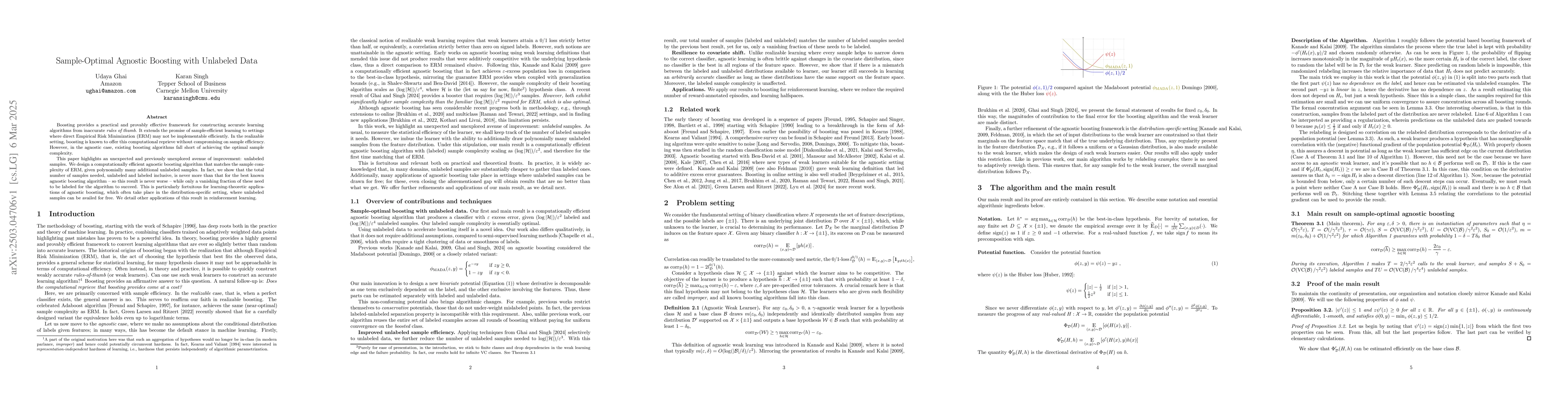 Thumbnail for Sample-Optimal Agnostic Boosting with Unlabeled Data