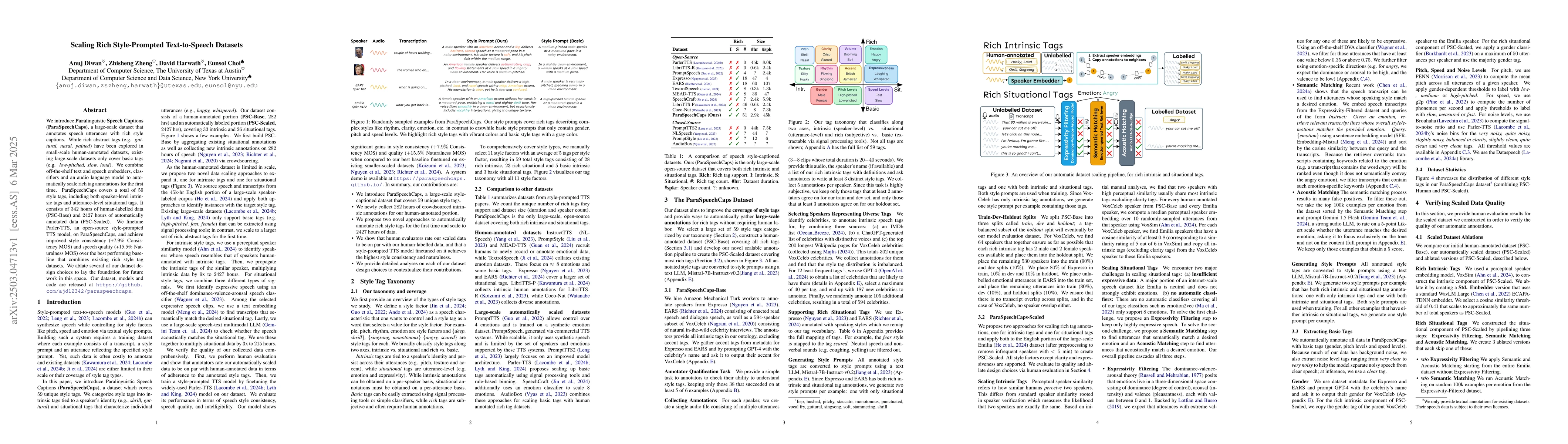 Thumbnail for Scaling Rich Style-Prompted Text-to-Speech Datasets