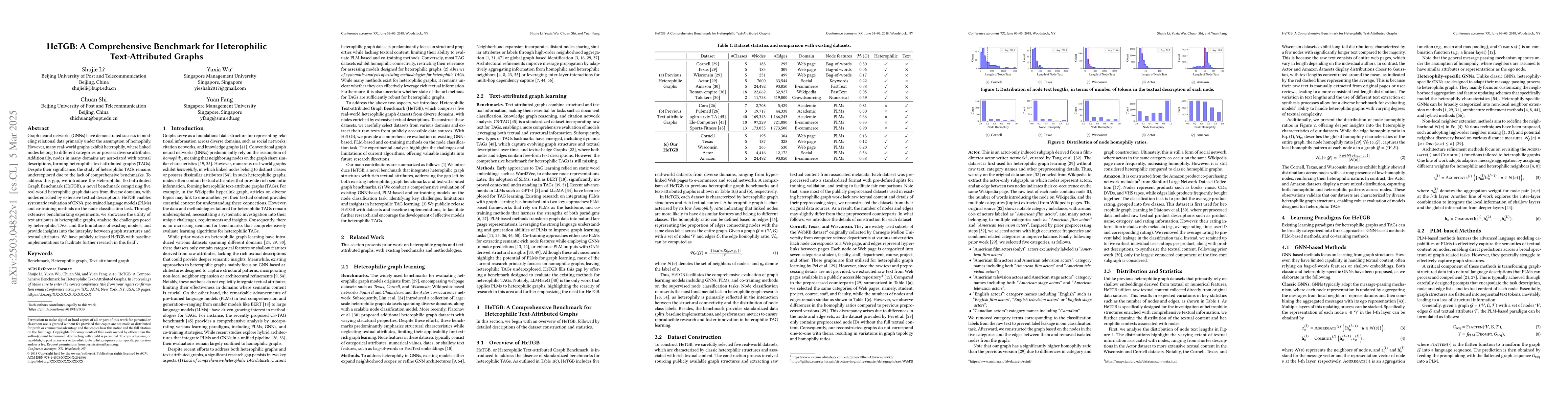 Thumbnail for HeTGB: A Comprehensive Benchmark for Heterophilic Text-Attributed Graphs