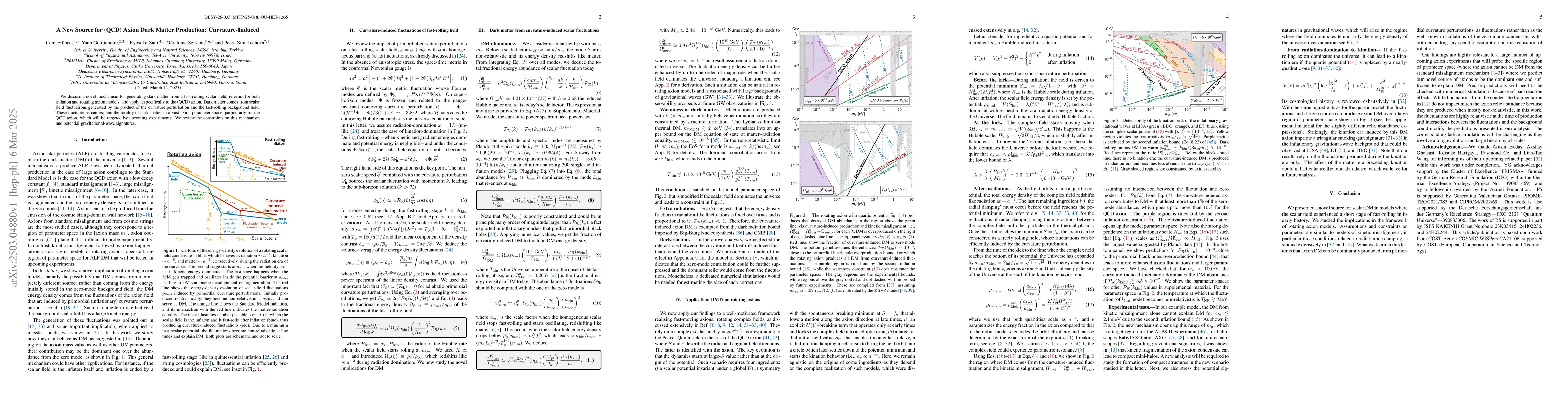 Thumbnail for A New Source for (QCD) Axion Dark Matter Production: Curvature-Induced