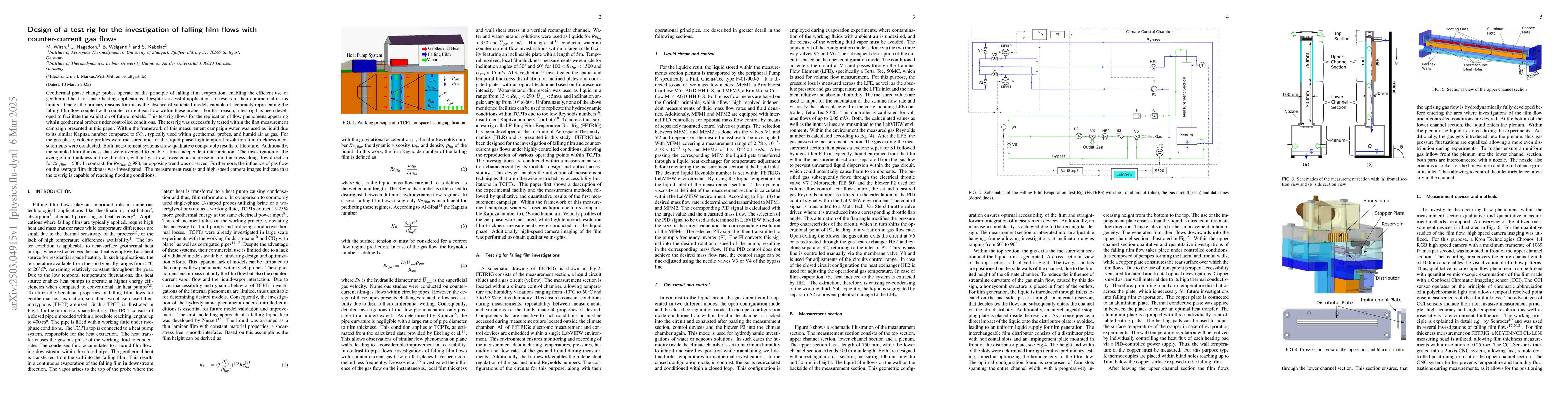 Thumbnail for Design of a test rig for the investigation of falling film flows with
  counter-current gas flows