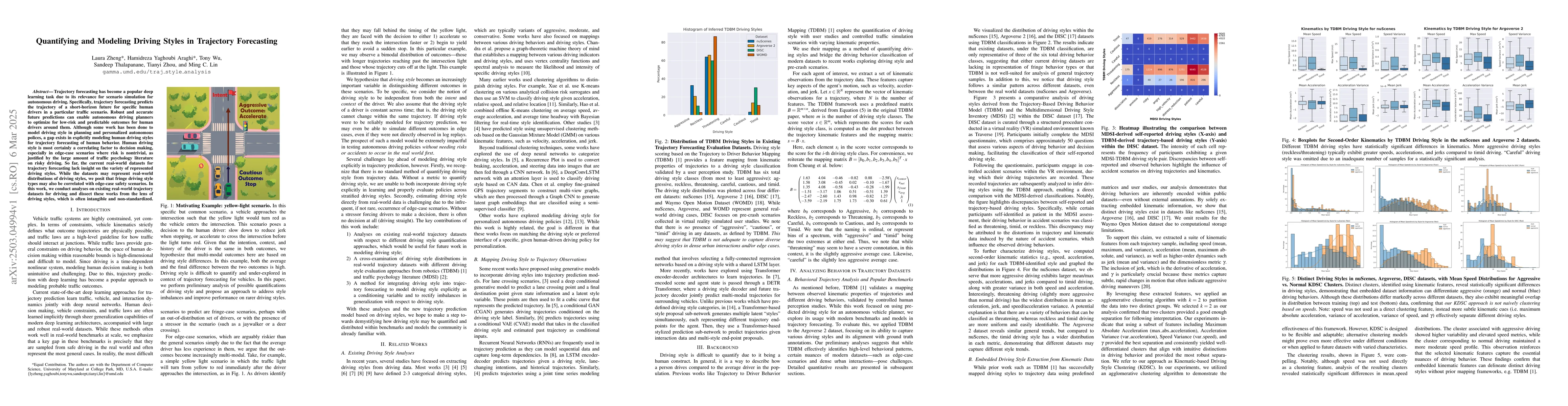 Thumbnail for Quantifying and Modeling Driving Styles in Trajectory Forecasting