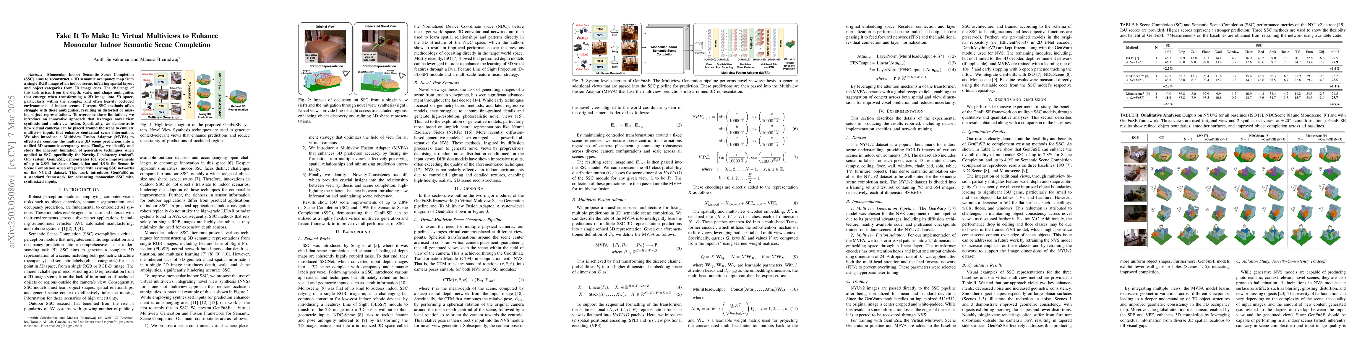 Thumbnail for Fake It To Make It: Virtual Multiviews to Enhance Monocular Indoor
  Semantic Scene Completion