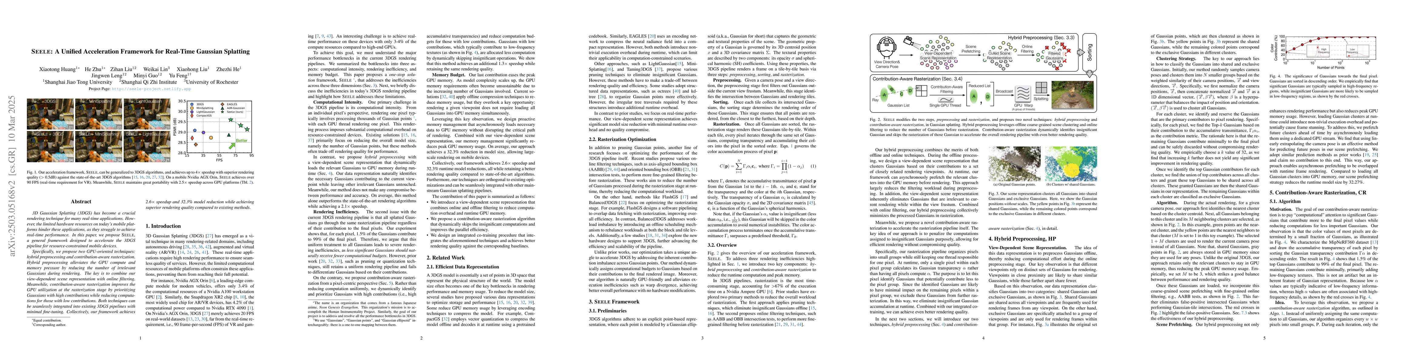 Thumbnail for SeeLe: A Unified Acceleration Framework for Real-Time Gaussian Splatting
