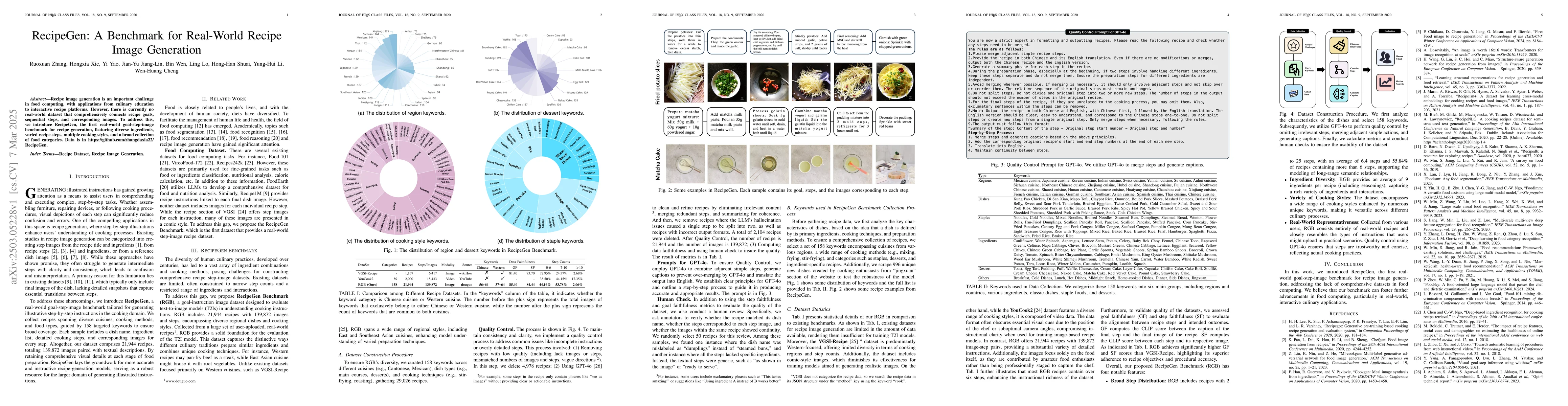 Thumbnail for RecipeGen: A Benchmark for Real-World Recipe Image Generation