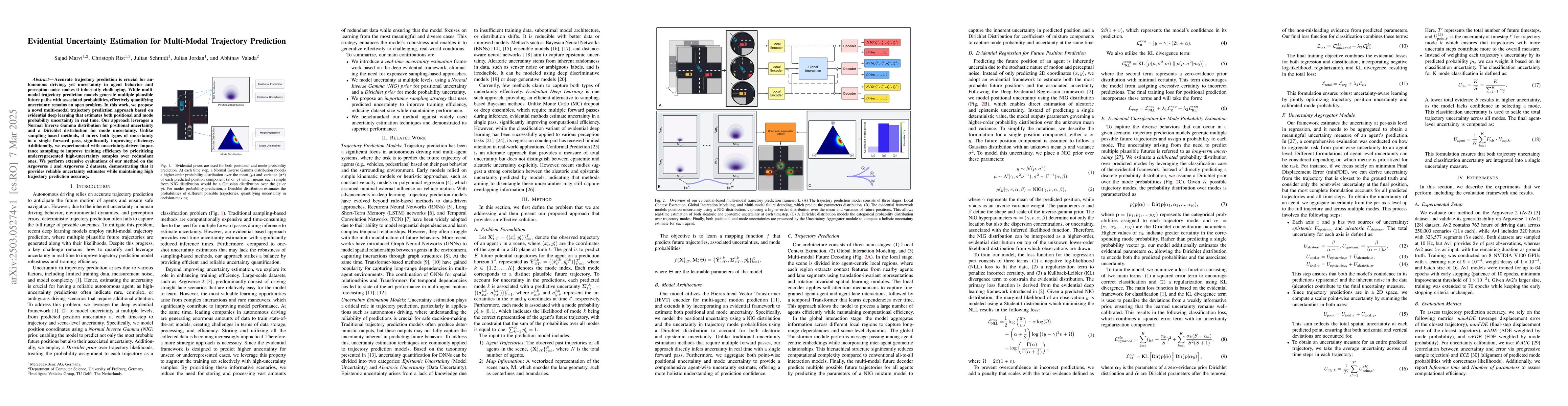 Thumbnail for Evidential Uncertainty Estimation for Multi-Modal Trajectory Prediction