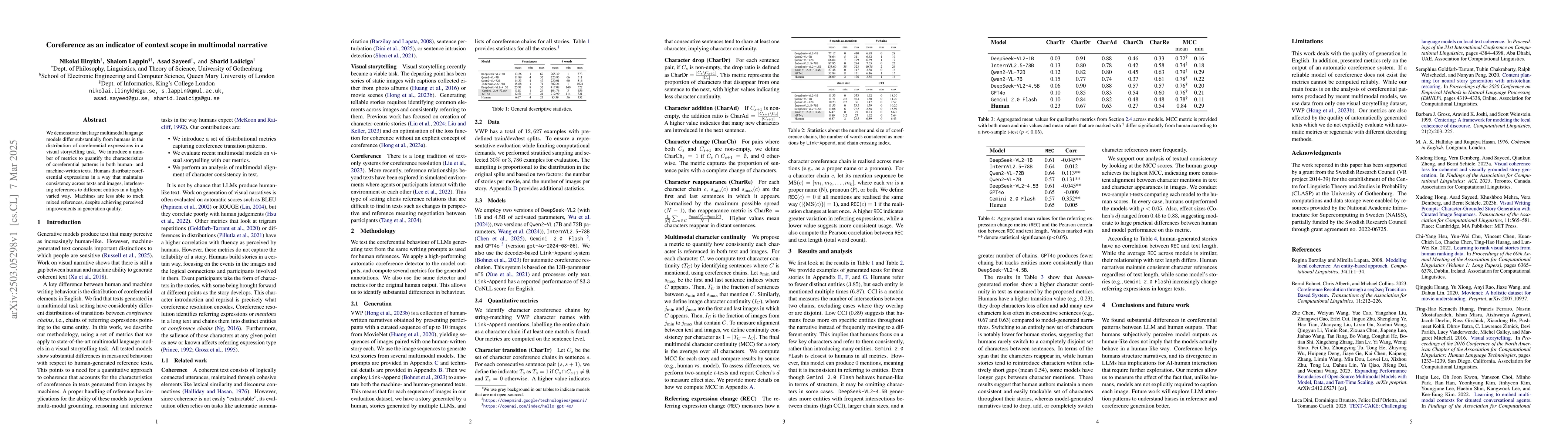 Thumbnail for Coreference as an indicator of context scope in multimodal narrative