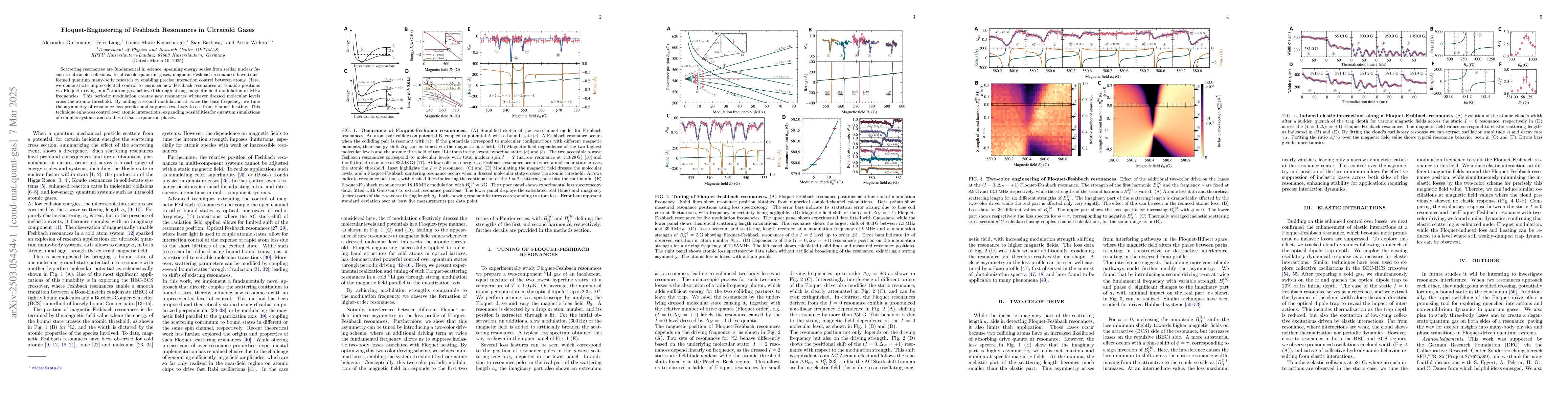 Thumbnail for Floquet-Engineering of Feshbach Resonances in Ultracold Gases