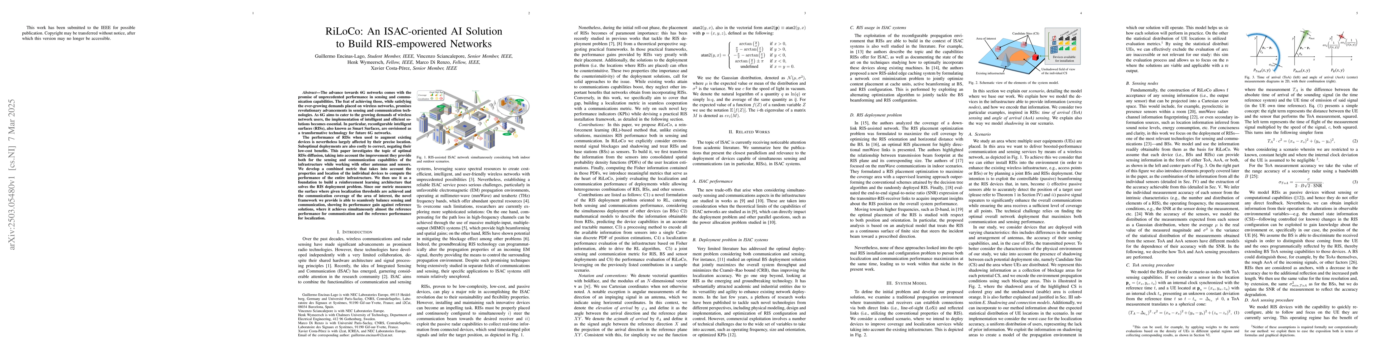 Thumbnail for RiLoCo: An ISAC-oriented AI Solution to Build RIS-empowered Networks