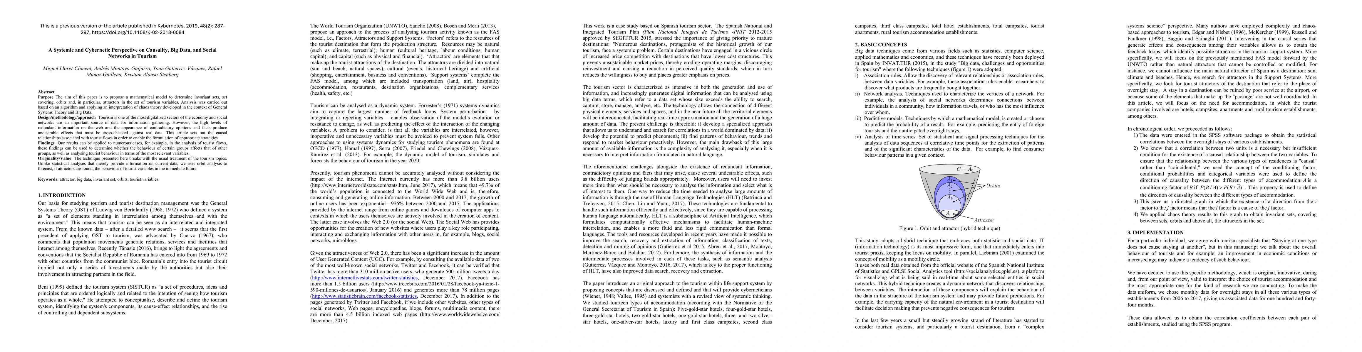 Thumbnail for A systemic and cybernetic perspective on causality, big data and social
  networks in tourism