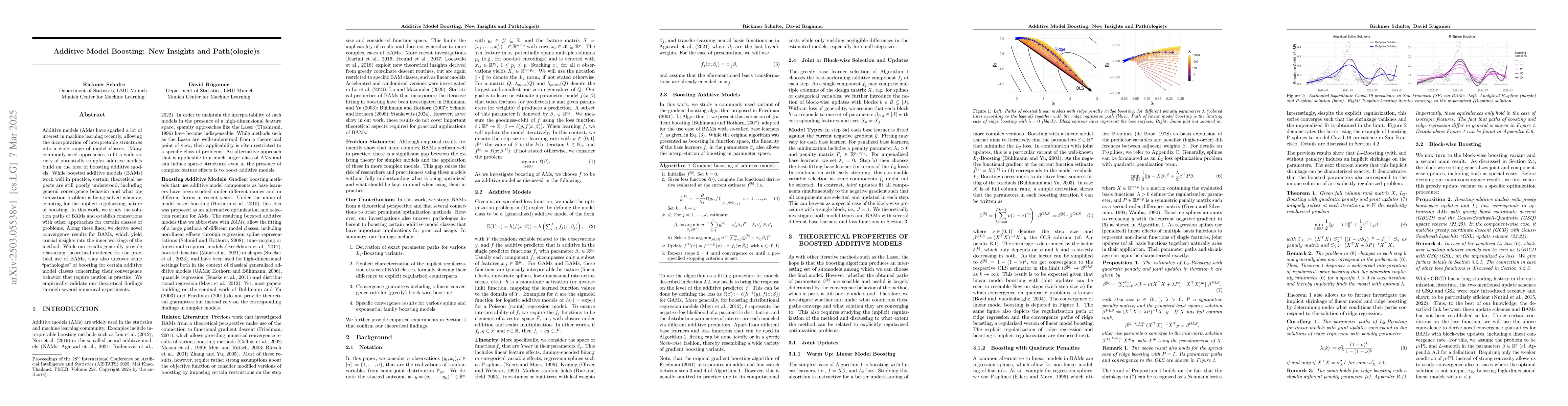 Thumbnail for Additive Model Boosting: New Insights and Path(ologie)s