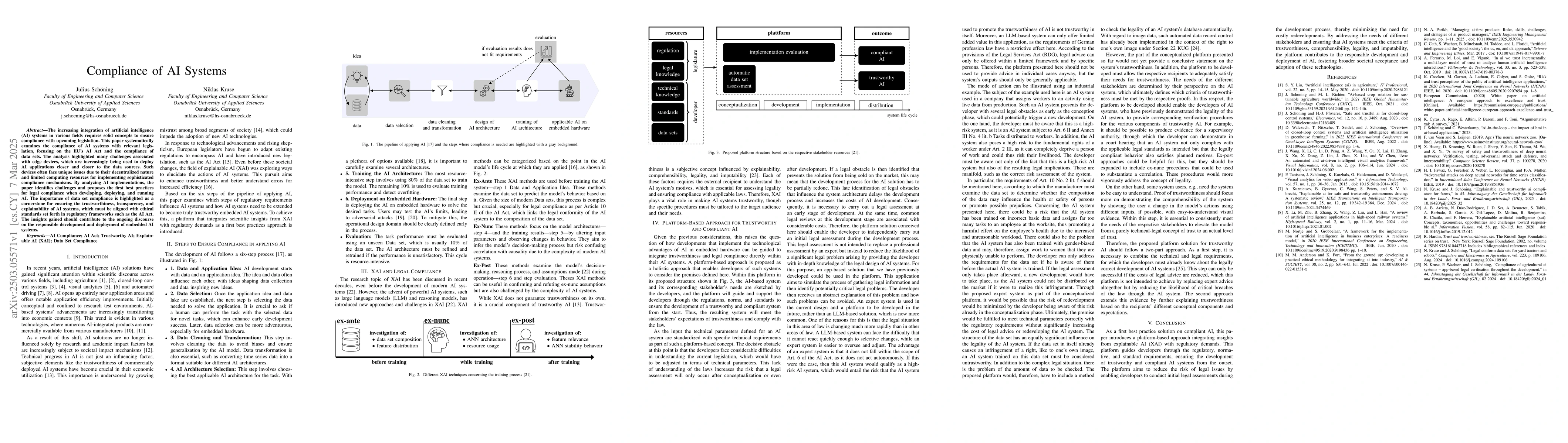 Thumbnail for Compliance of AI Systems