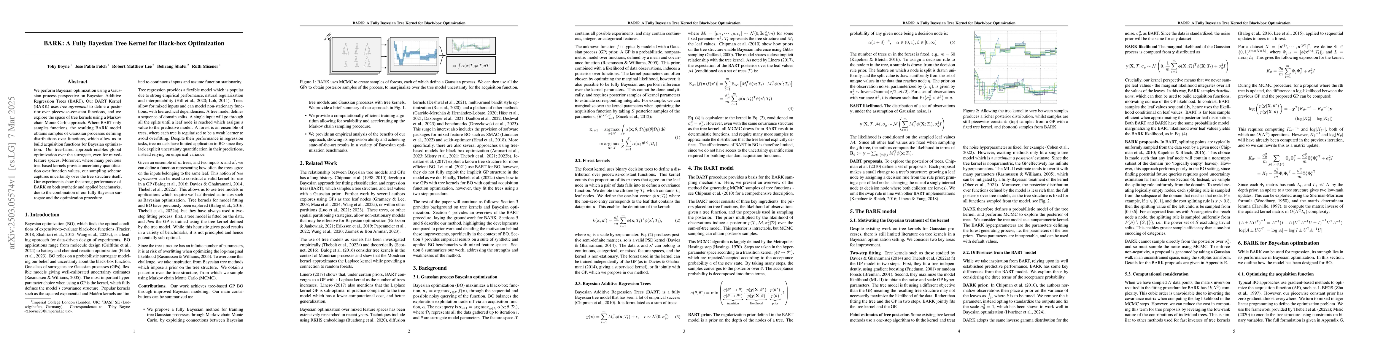 Thumbnail for BARK: A Fully Bayesian Tree Kernel for Black-box Optimization