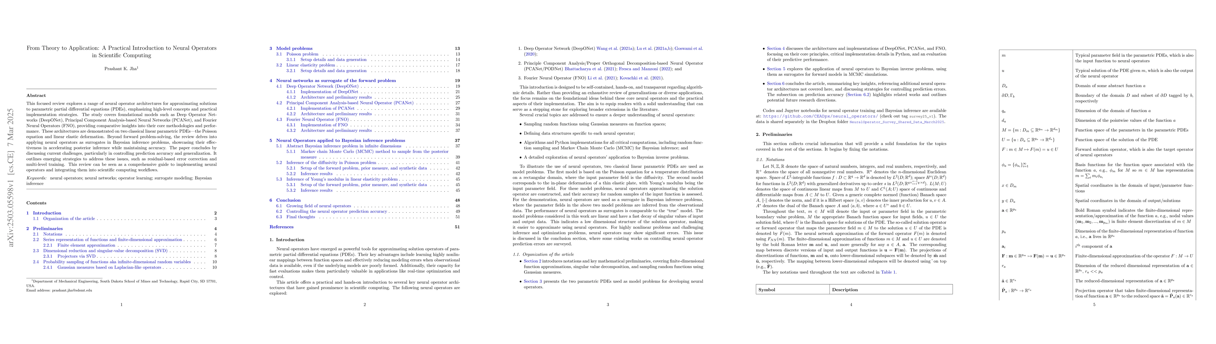 Thumbnail for From Theory to Application: A Practical Introduction to Neural Operators
  in Scientific Computing