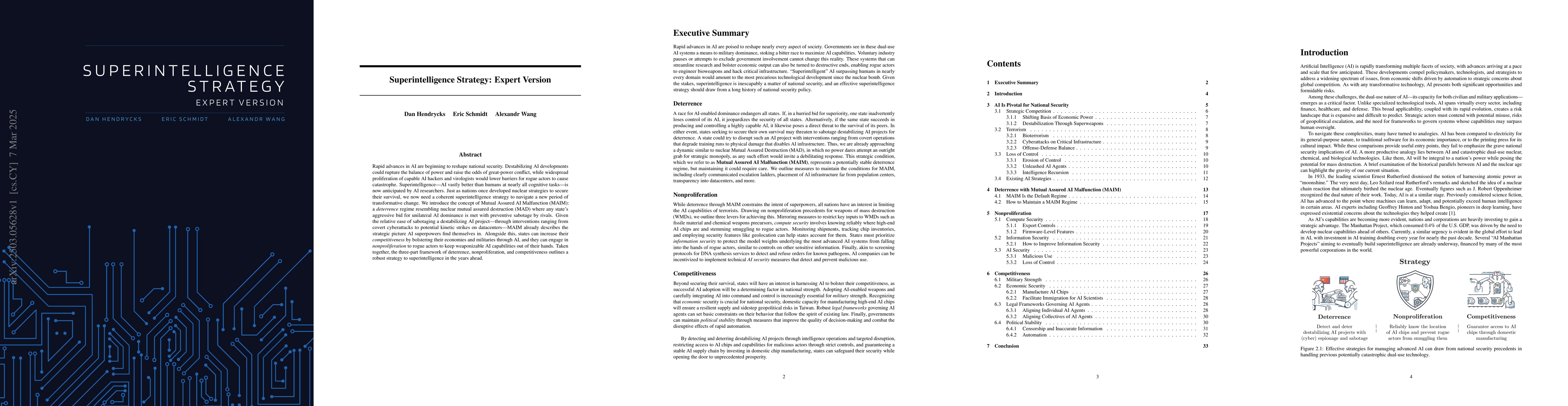 Thumbnail for Superintelligence Strategy: Expert Version
