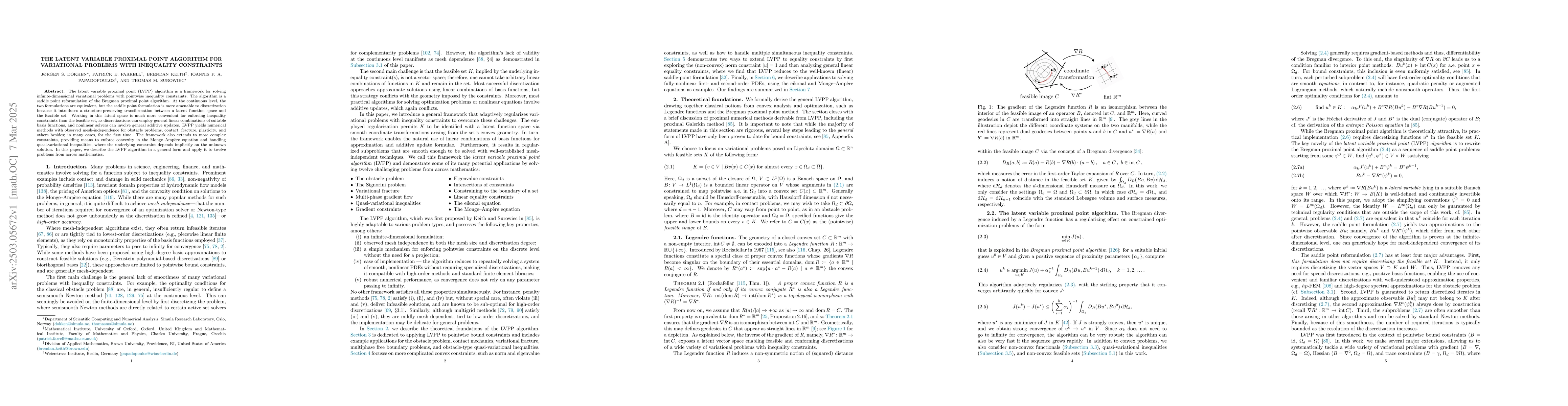 Thumbnail for The latent variable proximal point algorithm for variational problems
  with inequality constraints