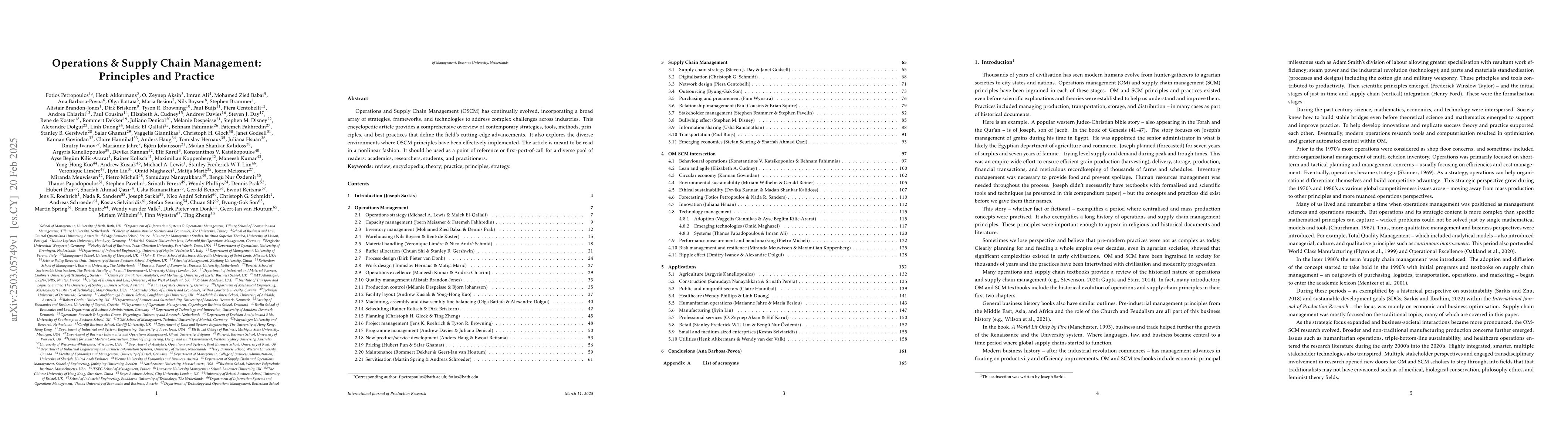 Thumbnail for Operations & Supply Chain Management: Principles and Practice