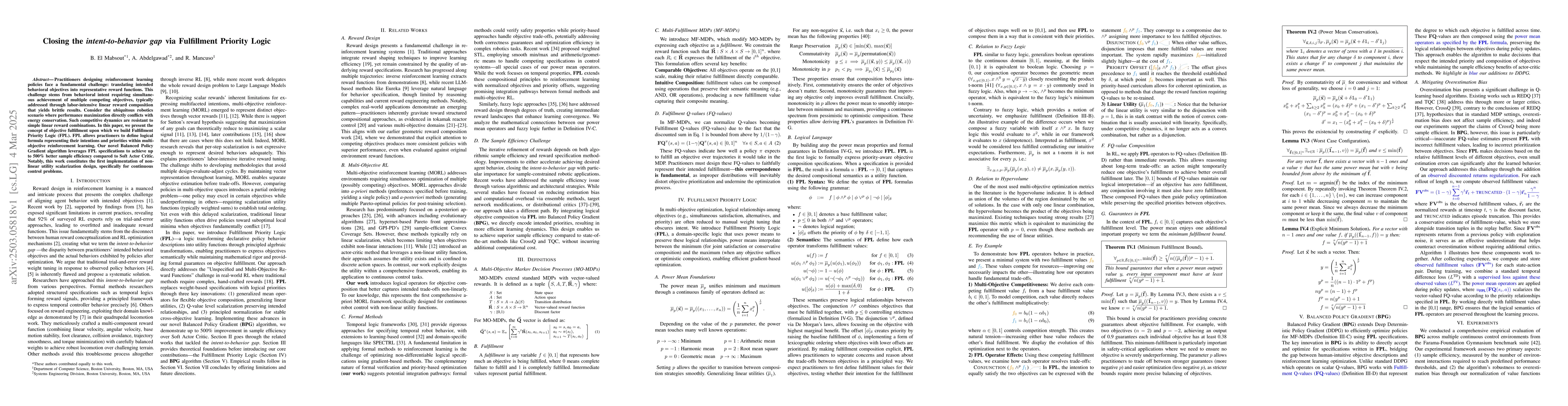 Thumbnail for Closing the Intent-to-Reality Gap via Fulfillment Priority Logic