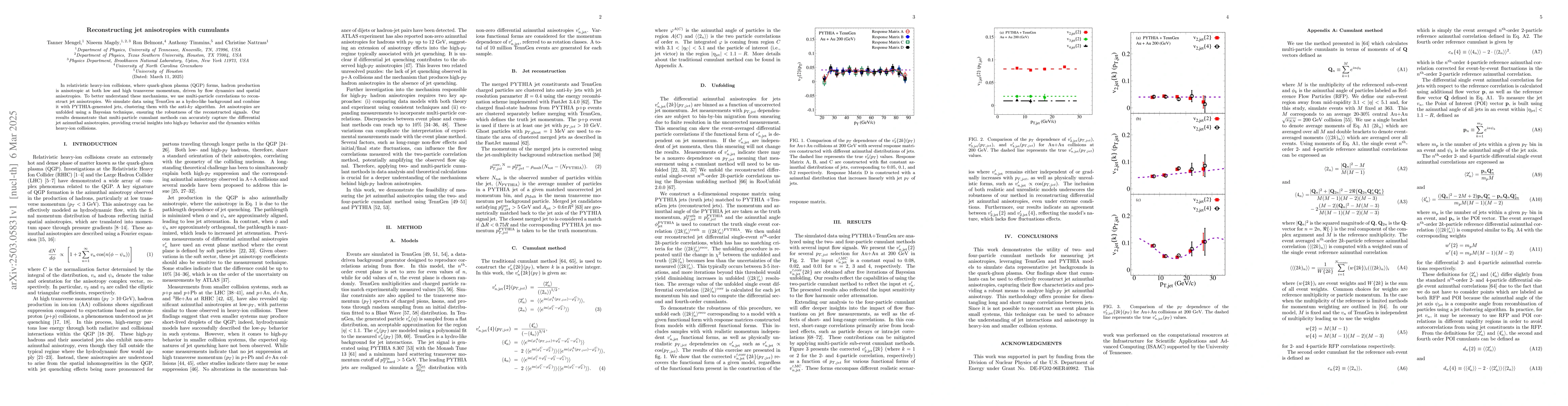 Thumbnail for Reconstructing jet anisotropies with cumulants