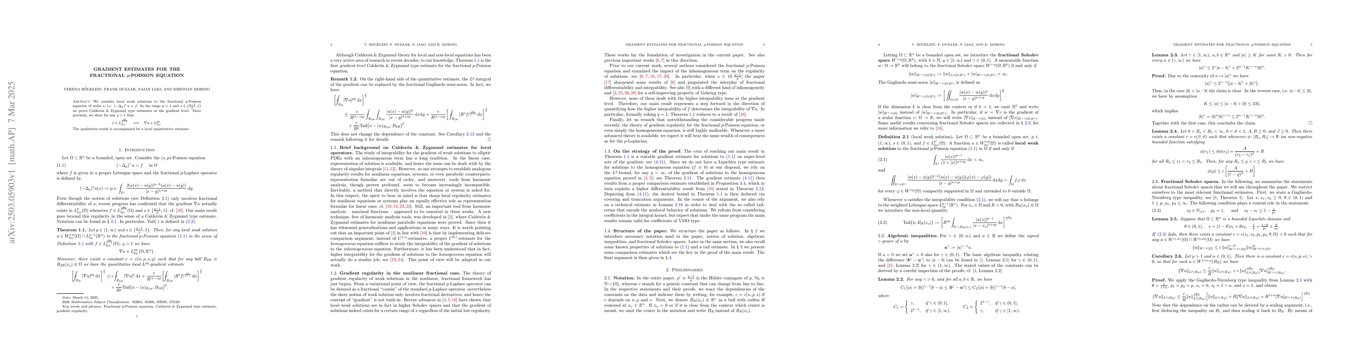 Thumbnail for Gradient estimates for the fractional $p$-Poisson equation