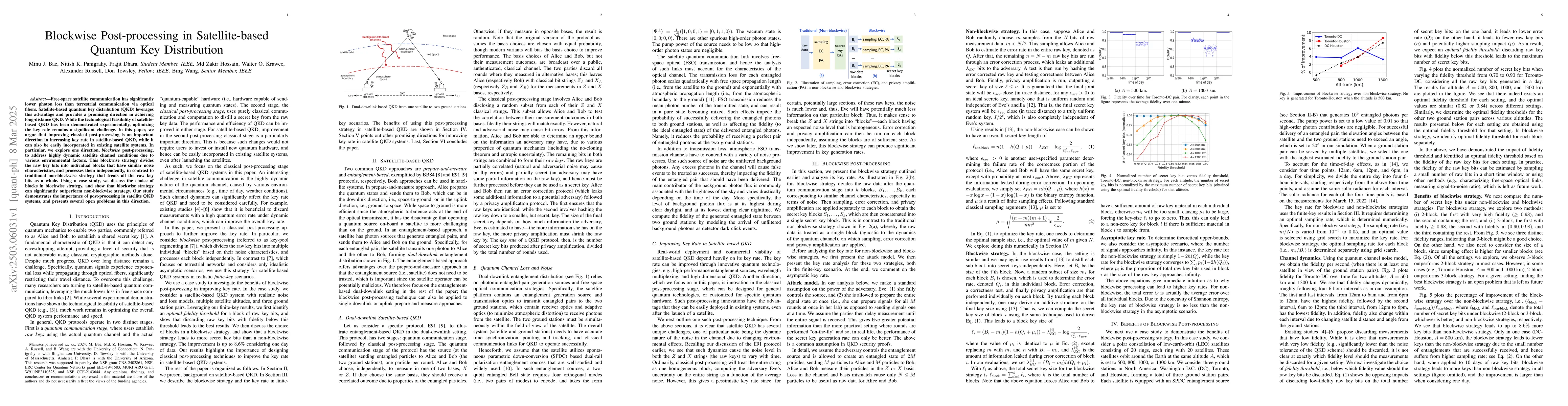 Thumbnail for Blockwise Post-processing in Satellite-based Quantum Key Distribution