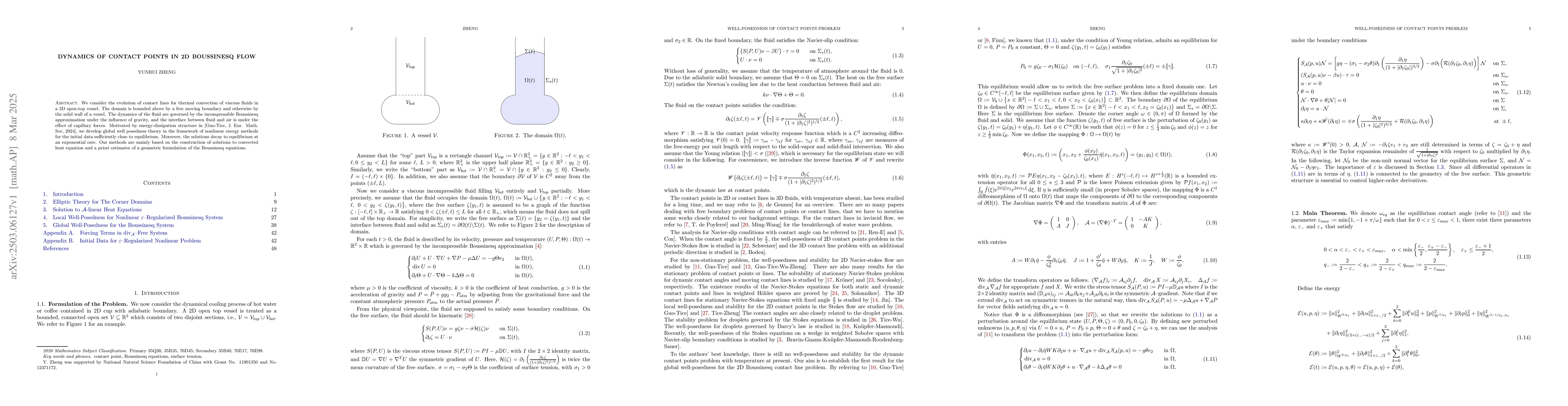 Thumbnail for Dynamics of contact points in 2D Boussinesq flow