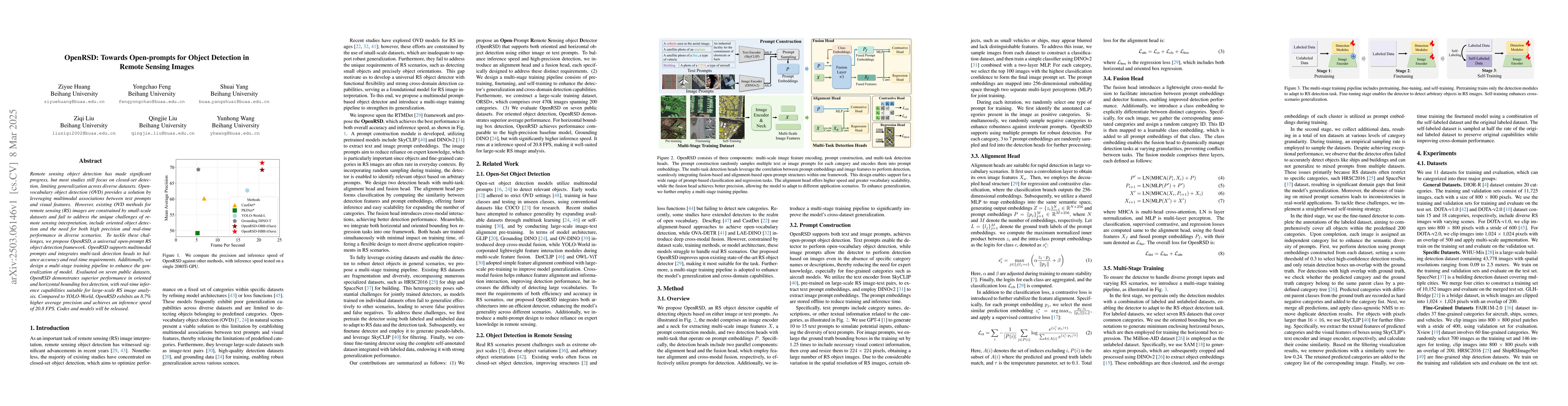 Thumbnail for OpenRSD: Towards Open-prompts for Object Detection in Remote Sensing
  Images