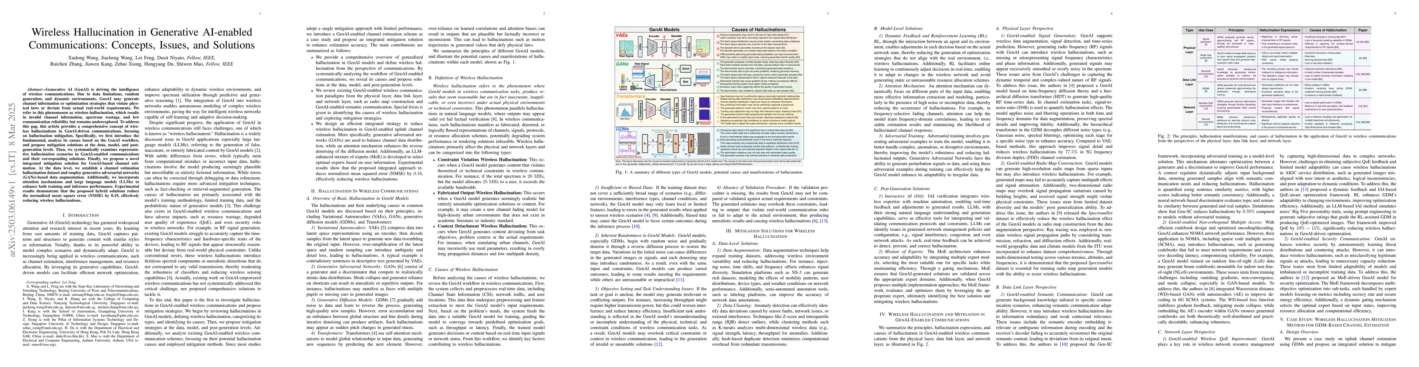 Thumbnail for Wireless Hallucination in Generative AI-enabled Communications:
  Concepts, Issues, and Solutions