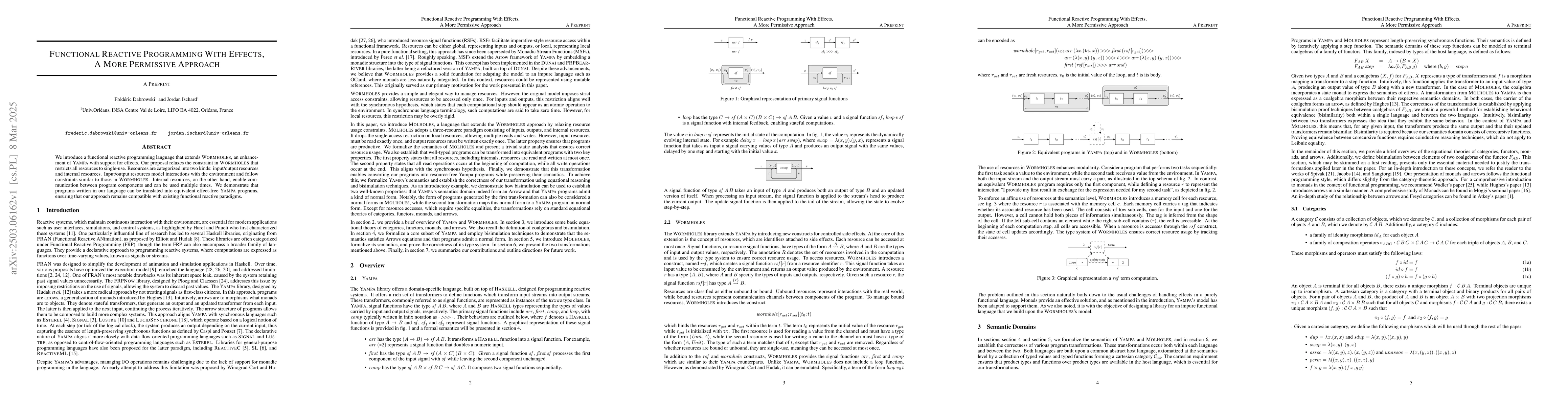 Thumbnail for Functional Reactive Programming with Effects, A More Permissive Approach