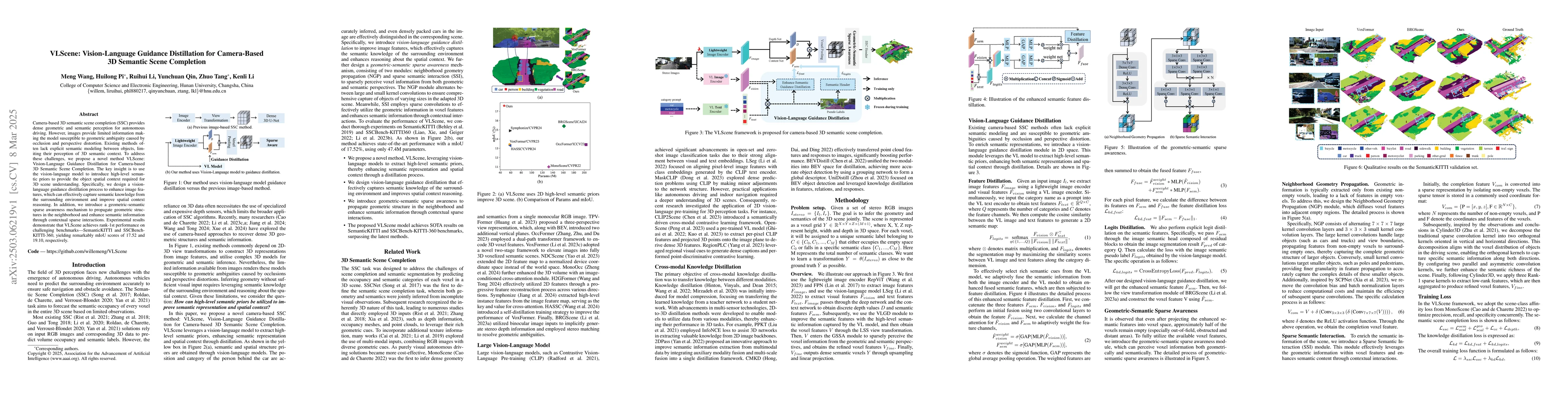 Thumbnail for VLScene: Vision-Language Guidance Distillation for Camera-Based 3D
  Semantic Scene Completion