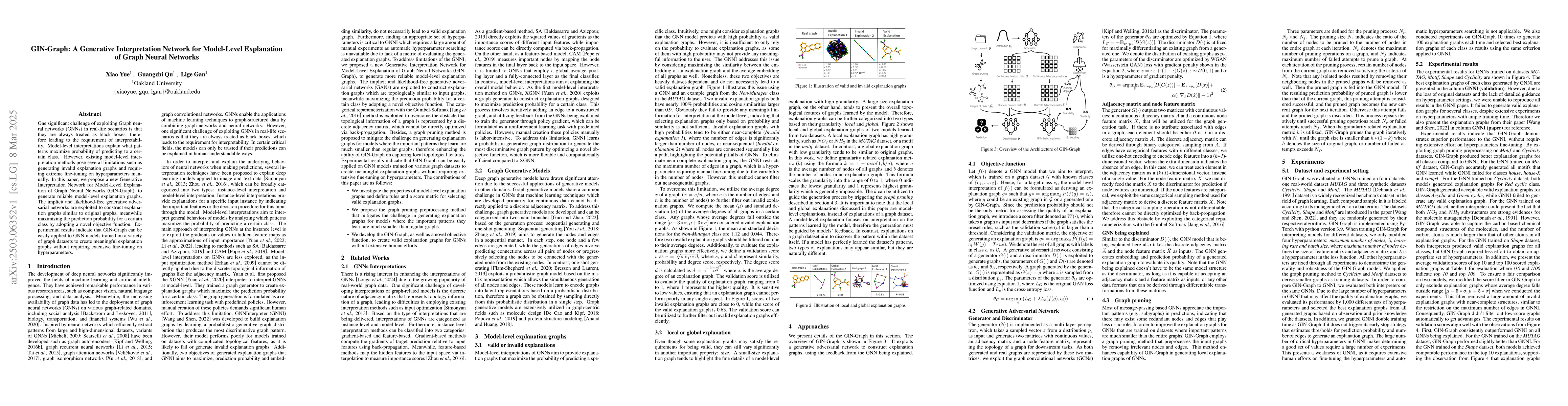 Thumbnail for GIN-Graph: A Generative Interpretation Network for Model-Level
  Explanation of Graph Neural Networks